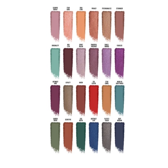 New in box Jeffree Star Scorpio Palette Eye shadow Jewel tones plum‎ tan brown - Picture 5 of 10